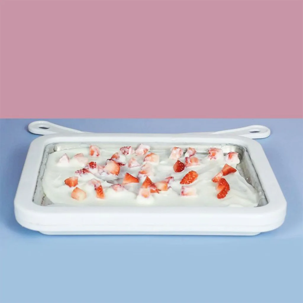 frozen plate ice cream maker