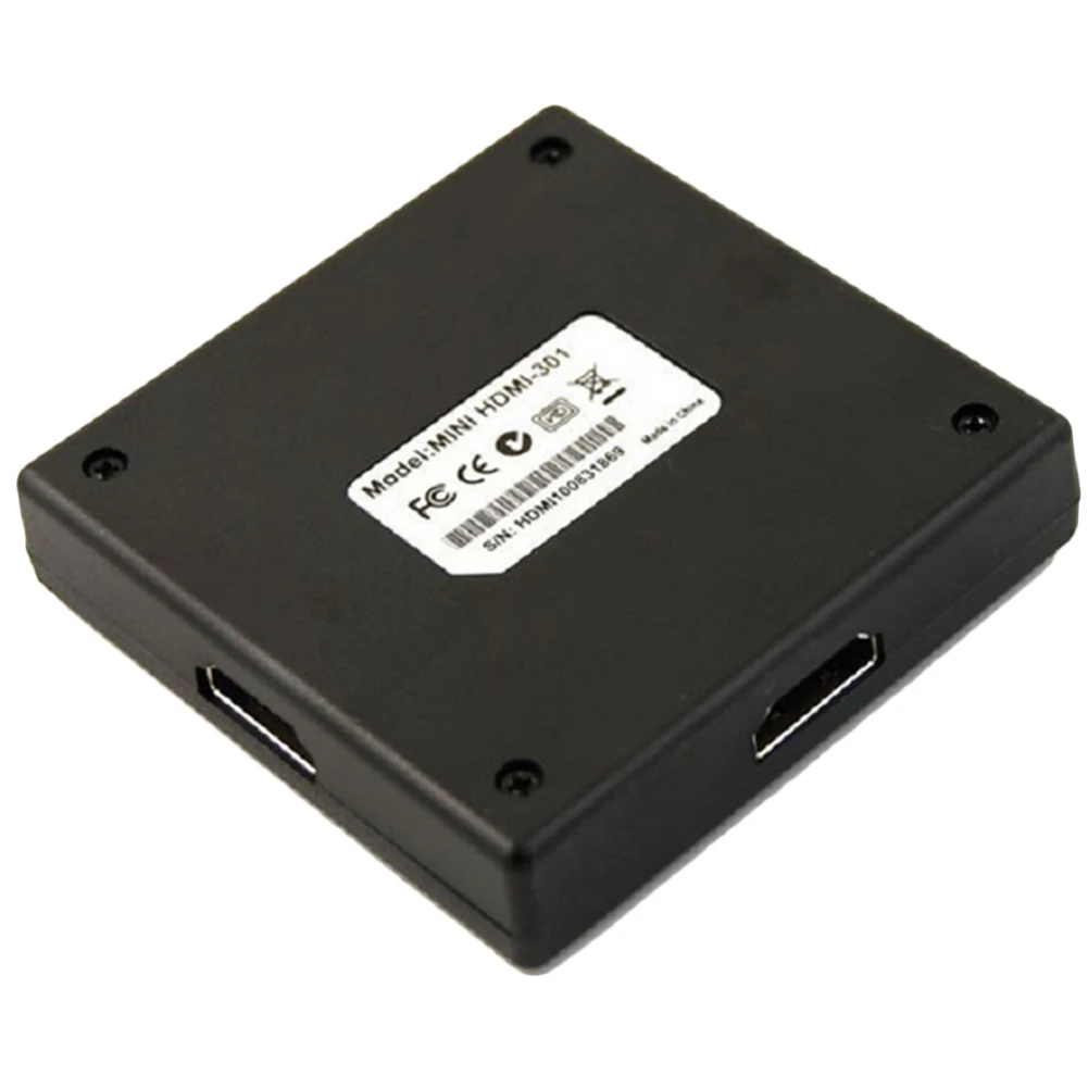3 порта HDMI мульти-дисплей Авто Переключатель концентратор коробка 1080P коммутатор 3 В out разветвитель для HDTV DVD PSP4