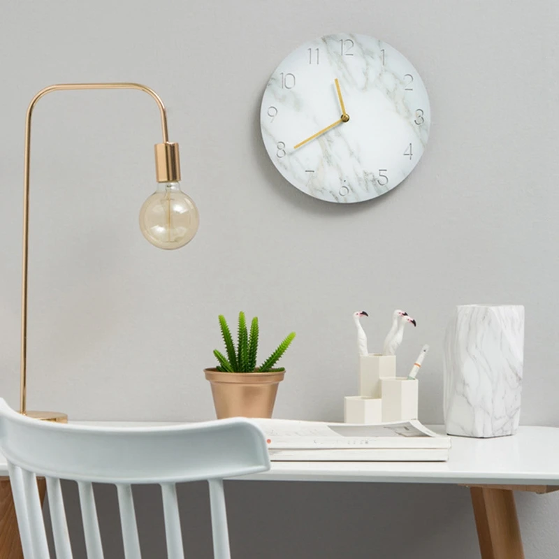 Reloj De Pared Material De Diseno Moderno Decoracion De Camino