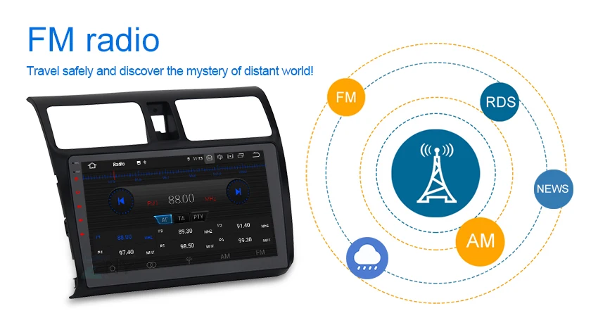 10," ips 2.5D Топ Дисплей Android 9 Carplay для Suzuki Swift 2005 2006 2007 2008 2009 2010 Радио RDS GPS Navi аудио ЦАП TDA7850