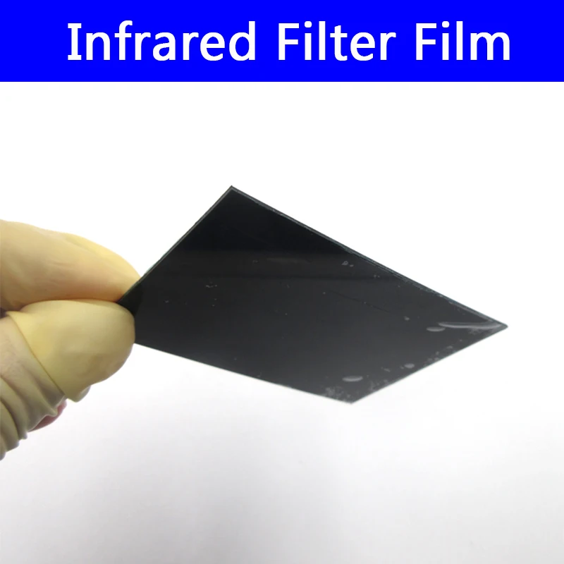 0.05 1mm black infrared filter film plastic film sheet plastic sheet