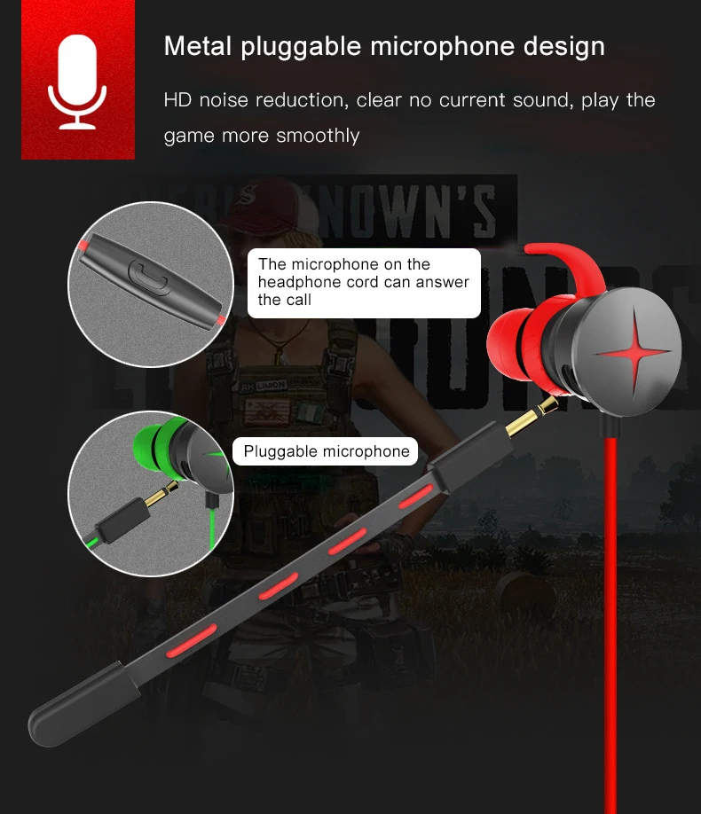 MAMEN Gaming Headset Microphone Dynamic Microfone Two Colors 1.2m Audio Cable For Computer Phone Game Mic