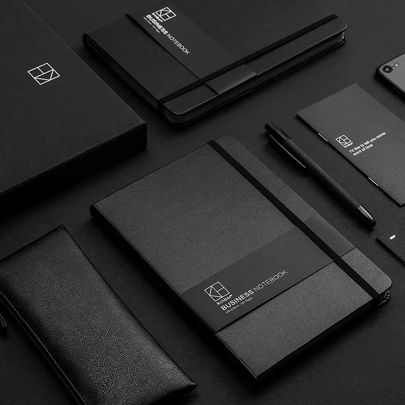 Xiaomi Kinbor деловая ручка для записной книжки Подарочная коробка с сумкой карандашом