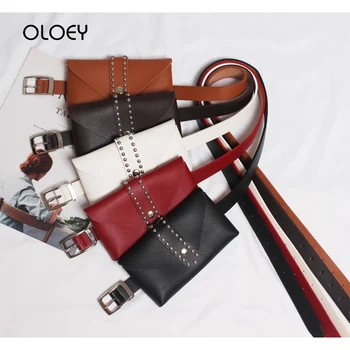

Fanny Pack Women Waist Bag Pu Leather Waist Pack Ladies Belt Bags 2019 Fashion Women's Shoulder bags Chest Handbags Casual Purse