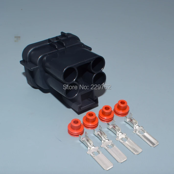 Shhworld Sea 4 pin 344074-1 344080-1 6,3 мм женский мужской водонепроницаемый разъем электрические авто разъемы 6,3 мм разъем провода