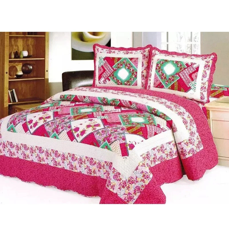 conjunto de cama colcha capa travesseiro caso