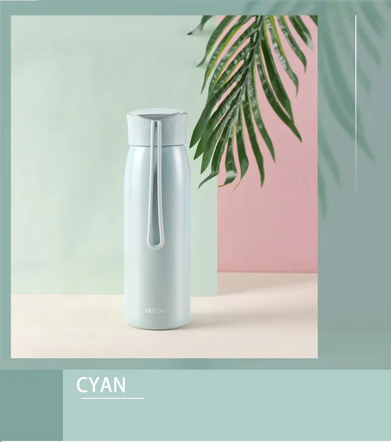 Thermos Cup Men and Women Mirror Water Cup Portable Students Stainless Steel Cup Personality Creative Large Capacity Cup