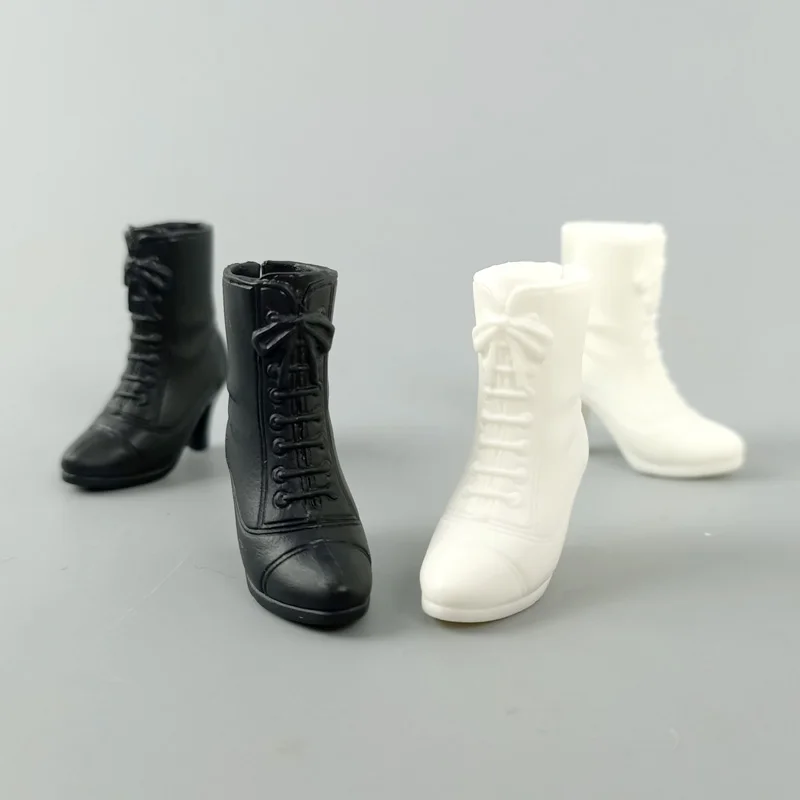 1/6 Doll Shoes Boots High-heel Booties For Blyth Doll