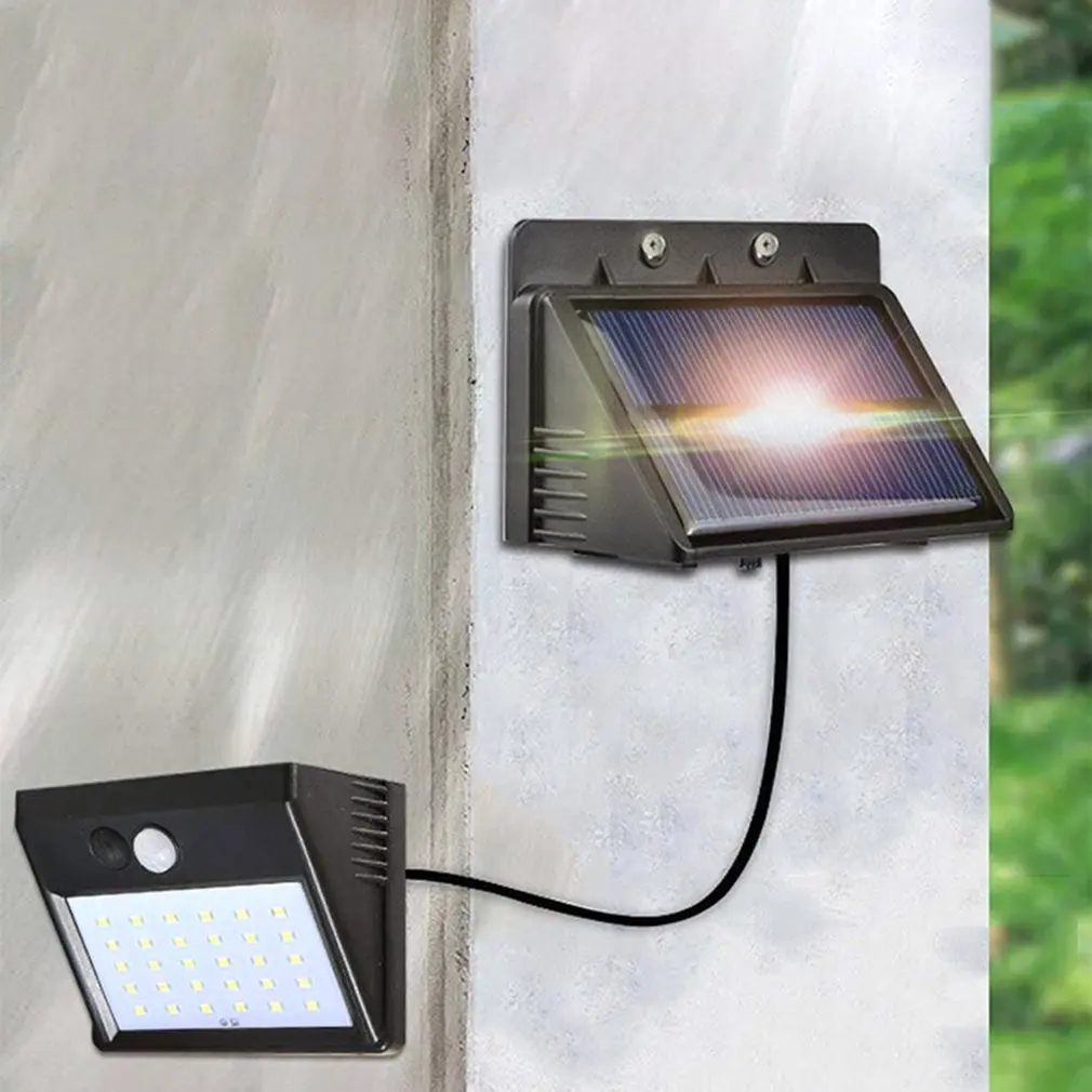 LED Solar Light Human Body Induction Wall Light Motion Sensor Street Lamp Induction Light