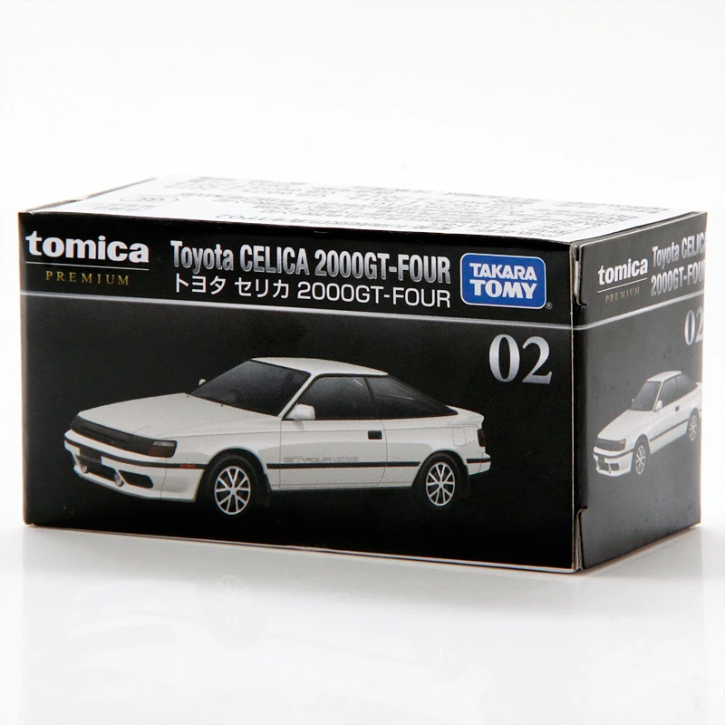 TAKARA TOMY Tomica Premium 02 Toyota Celica 2000GT-FOUR *FREE SHIPPING USA