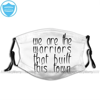 

Warrior Mouth Face Mask We Are The Warriors Facial Mask Funny Kawai with 2 Filters for Adult