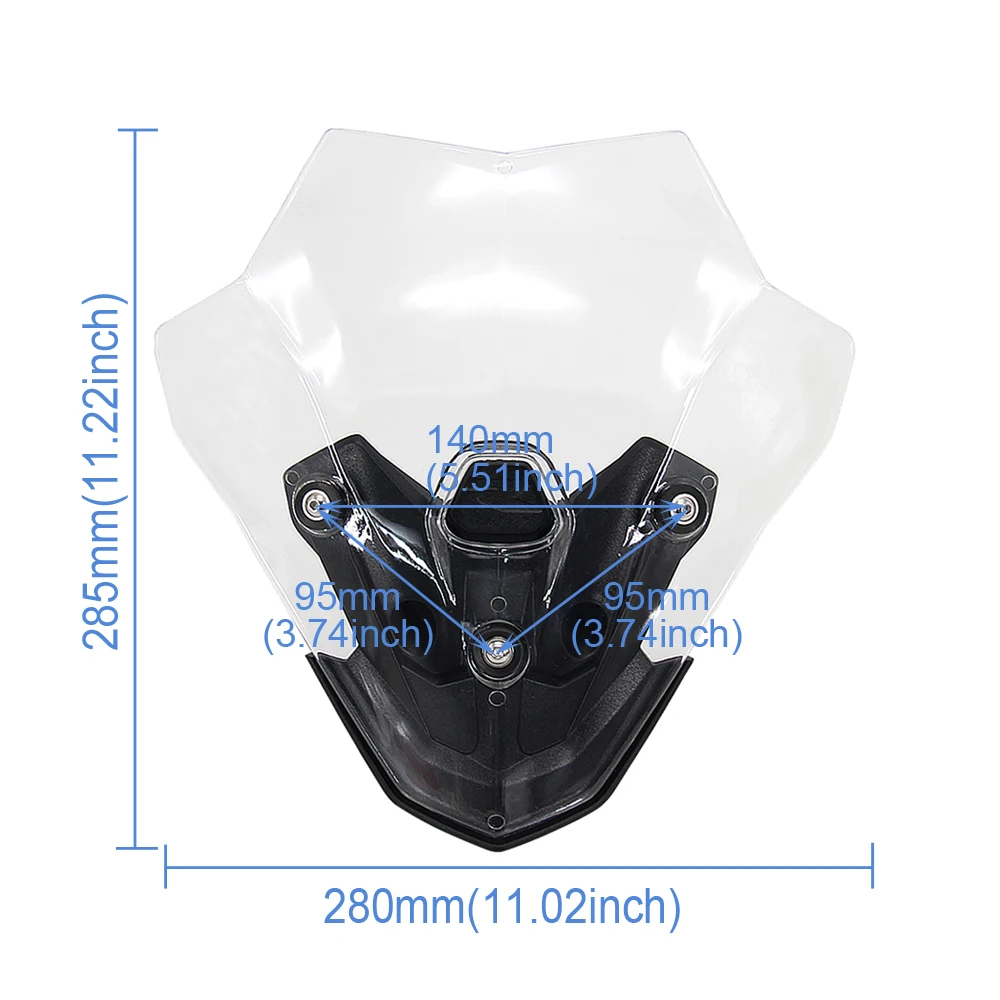 Parabrezza Moto In ABS Per BMW F900R 2020 – Deflettori Vento, Carenatura, Schermo Protettivo