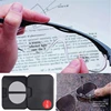Liquid Silicone Bifocal Reading Lens 2 Pcs Stick-on Presbyopic Lenses Magnification Reusable Bifocal Reading Lenses Readers+1.5 3