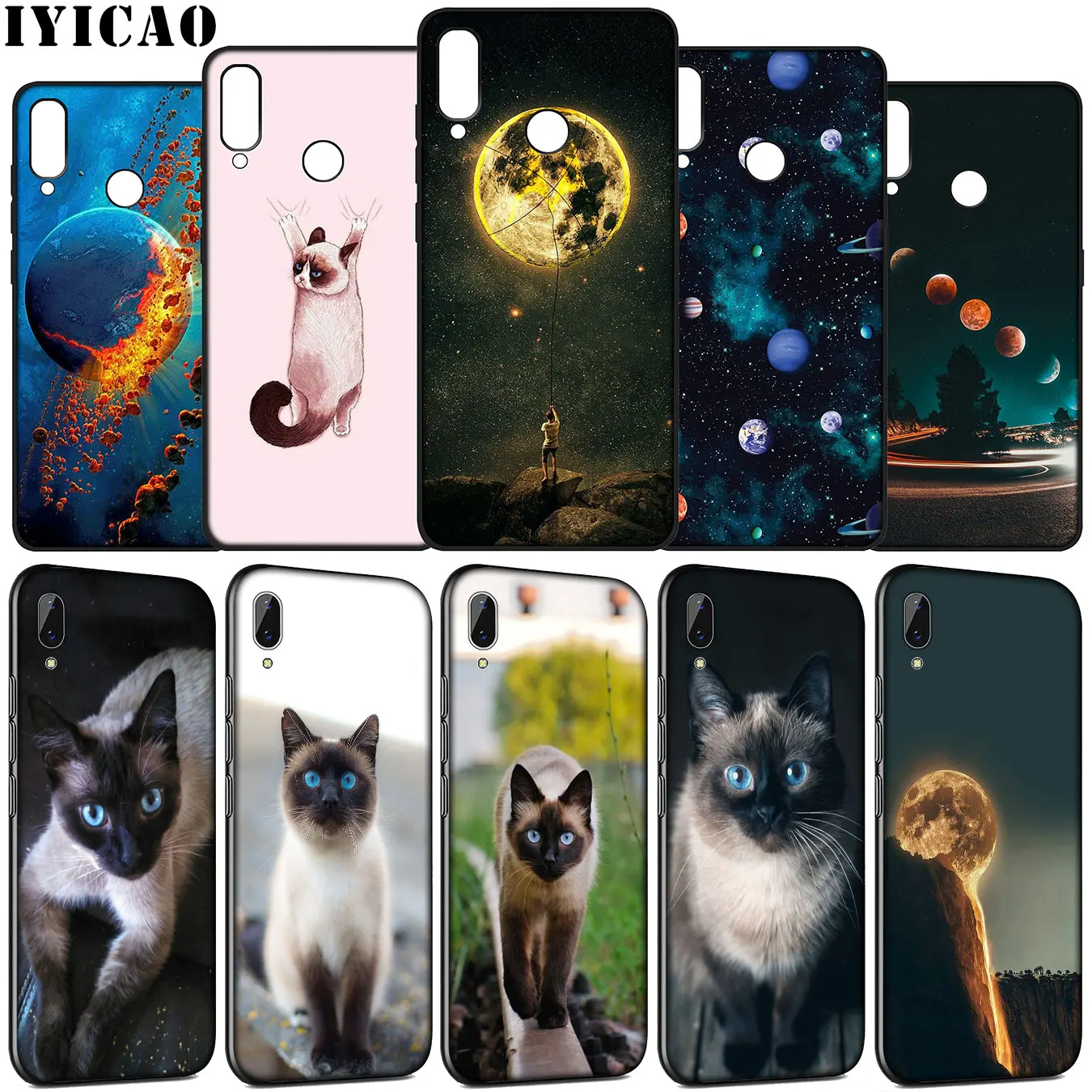 Мягкий силиконовый чехол для Huawei Y9 Y7 Y6 Prime 2019 Honor view 20 8C 8X 8 9 9X 10 Lite 7C 7X 7A Pro | Мобильные
