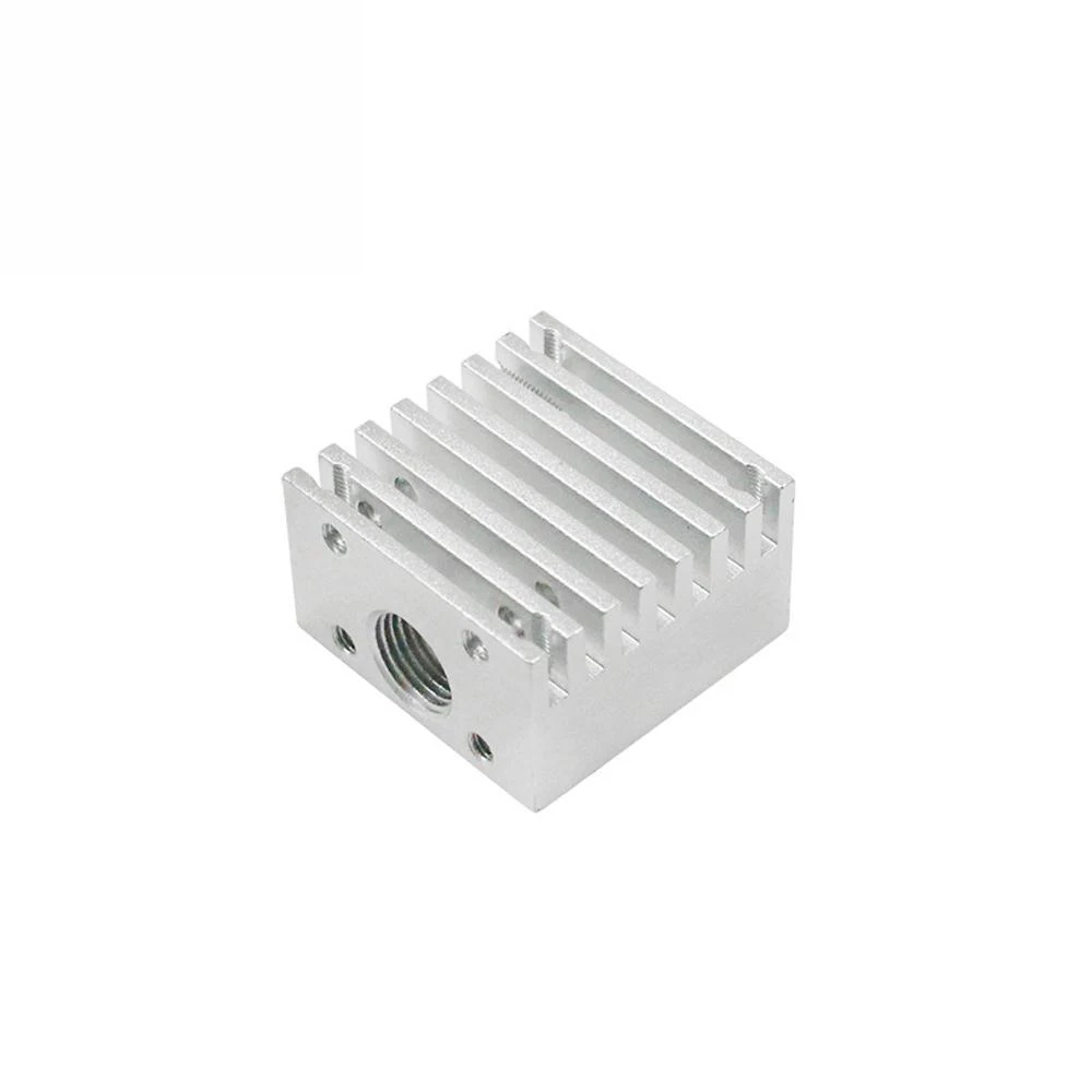 V6 радиатор для Chimera мульти экструдер алюминиевый сплав двойной головкой охлаждающий плавник 30*30*18 мм для 3D-принтера - Цвет: Single spray