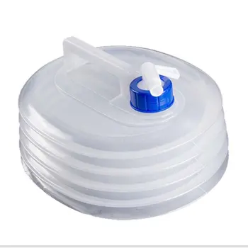 

PE folding kettle plastic water bag outdoor car camping bucket 3-15L non-toxic and tasteless environmental cross-border supply
