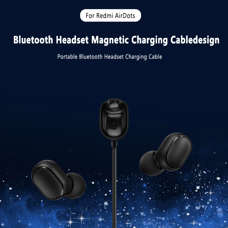 Новый черно белый usb кабель для зарядки док станции Xiaomi Airdots Youth Version Redmi