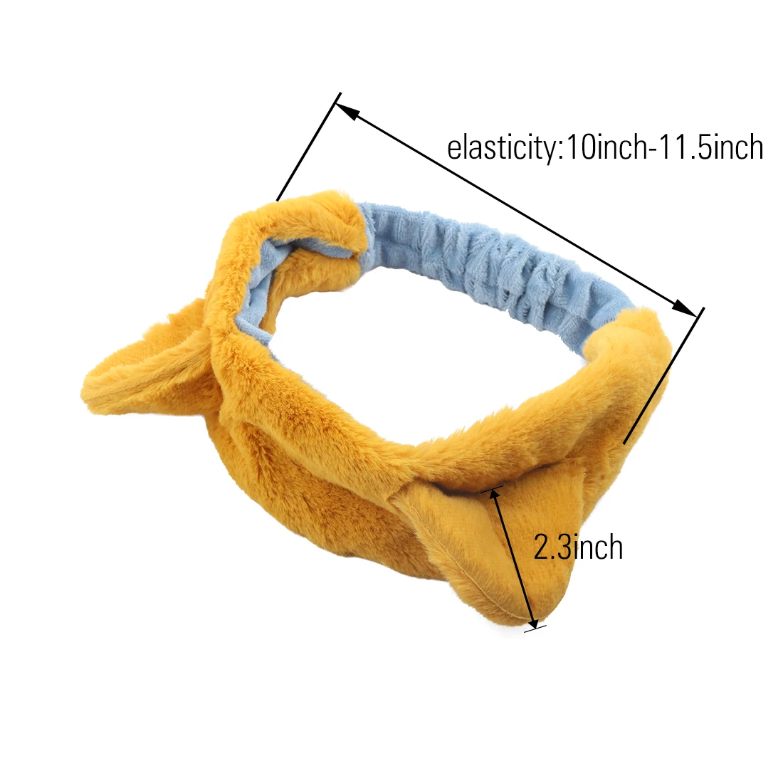 1 шт. повязка на голову с кошачьими ушками Женская эластичная новая модная