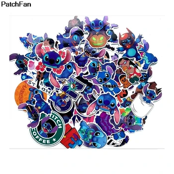 

12Set A3421 Patchfan 52pcs Funny Stickers DIY Scrapbooking Laptop Skateboard Motorcycle Home Decoration badges