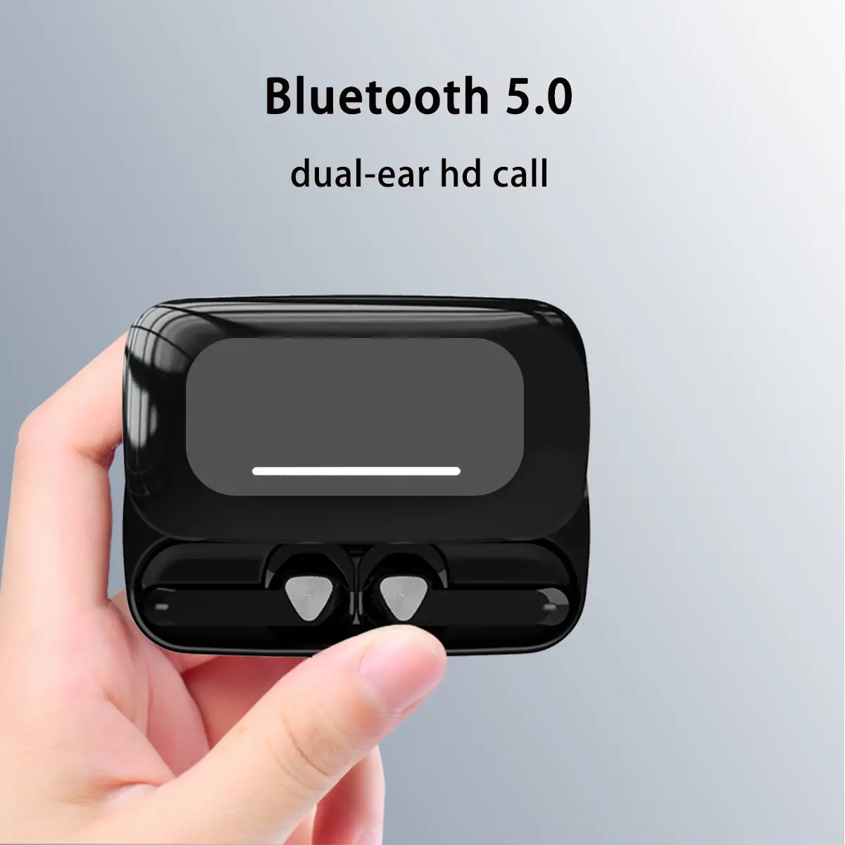 BE36 TWS Беспроводная гарнитура Bluetooth 5,0 с шумоподавлением и сенсорным управлением, спортивные стерео наушники с двойным микрофоном, гарнитура в ухо, направляющая коробка