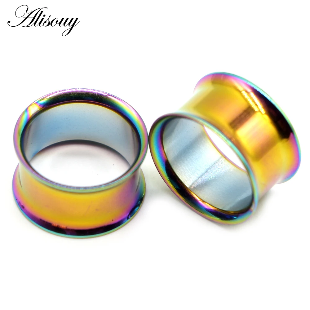 Surgical Steel No-Screw 2pcs Ear Plug Kit