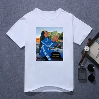 

2020 New arrival t shirt female fashion vogue printed harajuku t-shirts female summer short sleeve casual tshirt tops
