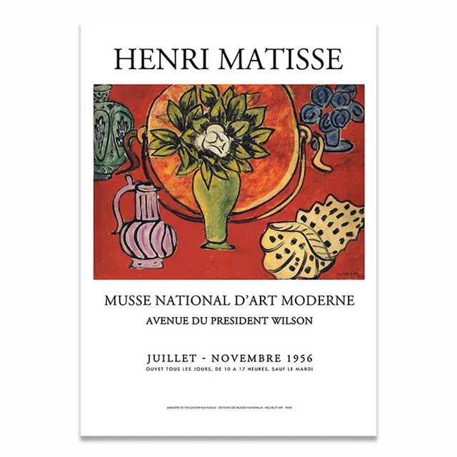 Matisse модные ретро-плакаты и принты абстрактный портрет стены искусства холст модульные картины Скандинавское домашнее декоративное рисование - Цвет: Nordic ZZ13279-02