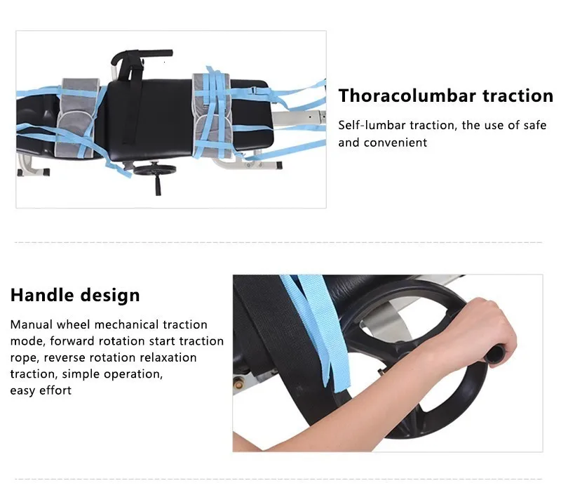 Beurha талии лодыжки тягового устройства бытовой растягивается шейки тяги поясничного отдела позвоночника растягивание релиз боли кровать массаж