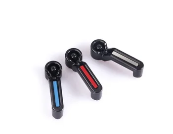 

Plastic Door Handle And Colored Metal Decorative Sheet For 1/10 Rc Crawler Car Axial Scx10 90046 90047 Jeep Wrangler