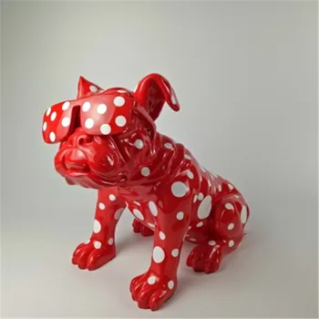 

Creative Home Cartoon Bulldog Living Room Decoration Accessories Lucky Dog Crafts KTV Shopping Mall Decoration A1050