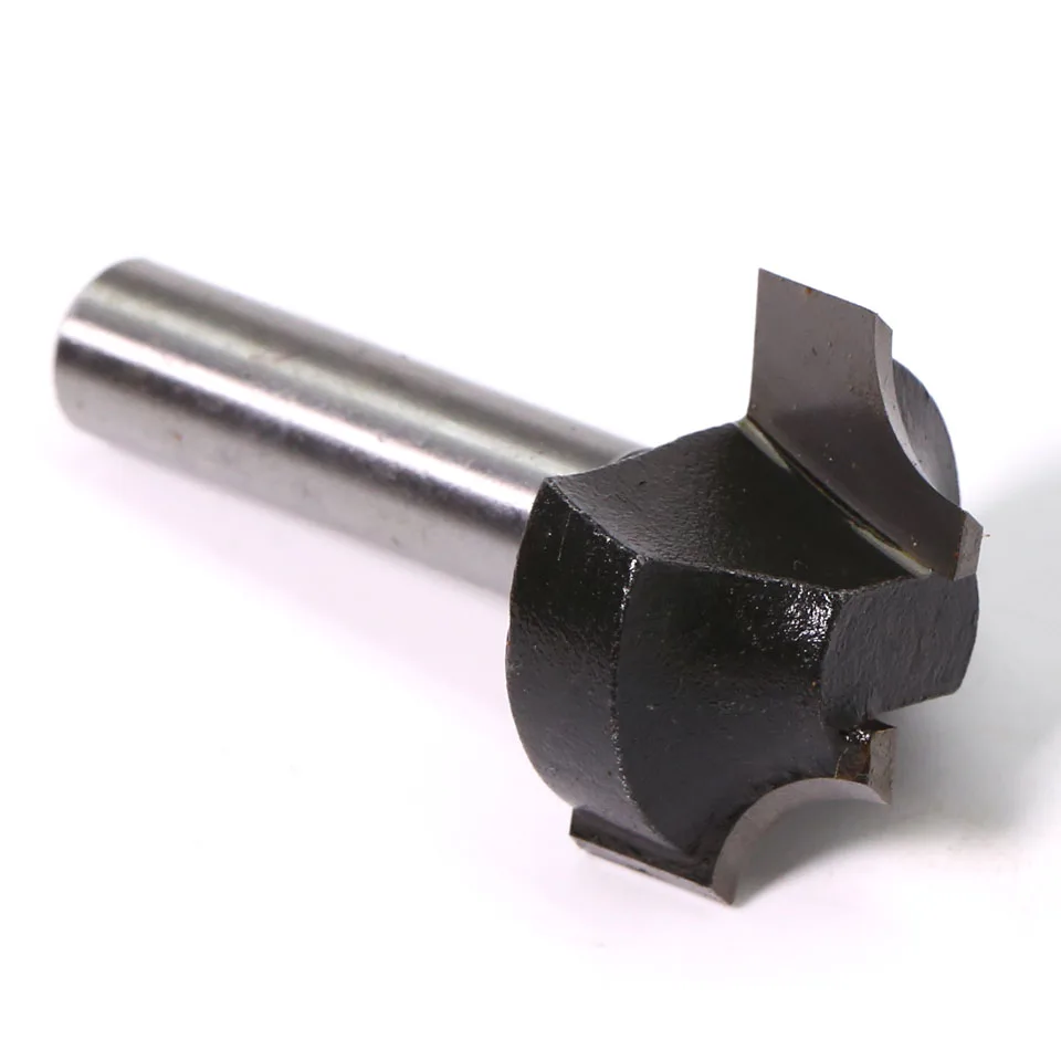 1pcs 8mm Shank Milling Cutter Woodwork Router Bit Straight End Mill Trimmer Cleaning Flush Trim Corner Round Cove Box Bits Tools