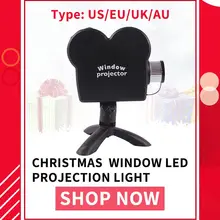 Мини-проектор на Рождество и Хэллоуин, 12 фильмов, светодиодный прожектор, светильник для наружной или внутренней проекции
