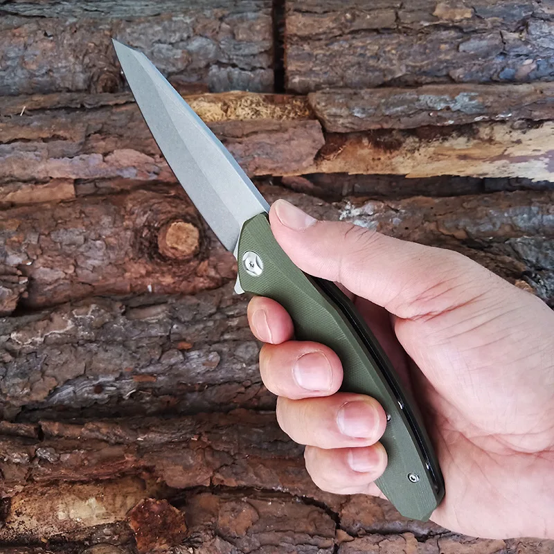 ZT Складной Карманный Походный охотничий нож 9CR18MOV лезвие G10 Ручка тактический нож для выживания Фруктовые Ножи EDC инструменты