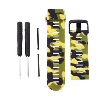 

OUTAD Men Women Silicone Rubber Waterproof Watch Band Strap 21cm For Garmin Fenix3 relogio masculino Watchbands 2017