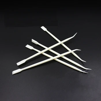 

10PCS Eyelash Perm Lifting Eye Lashes Tool Plastic 2 Way Fake Eyelash Perming Stick False Eyelash Tweezers with Hot Glue Spoon