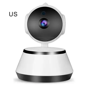 

V380 Webcam Wireless Wifi Antenna Panoramic 360 Degree Fisheye Puppy Smart Webcam Alarm Detection Night View