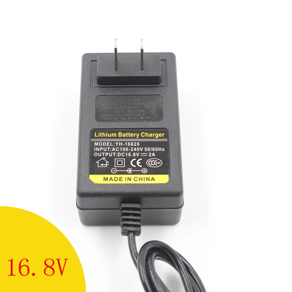 16.8V2A 16 8 V Интеллектуальный литий ионный аккумулятор зарядное устройство для 4