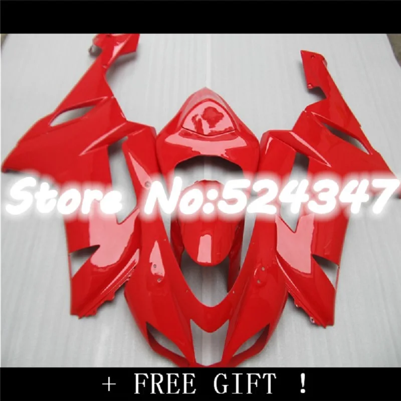 KAWASAKI NINJA ZX6R 07 08 용 ZX 6R 636 맞춤형 페어링 키트 (사출 성형), 가와사키 닌자 ZX6R