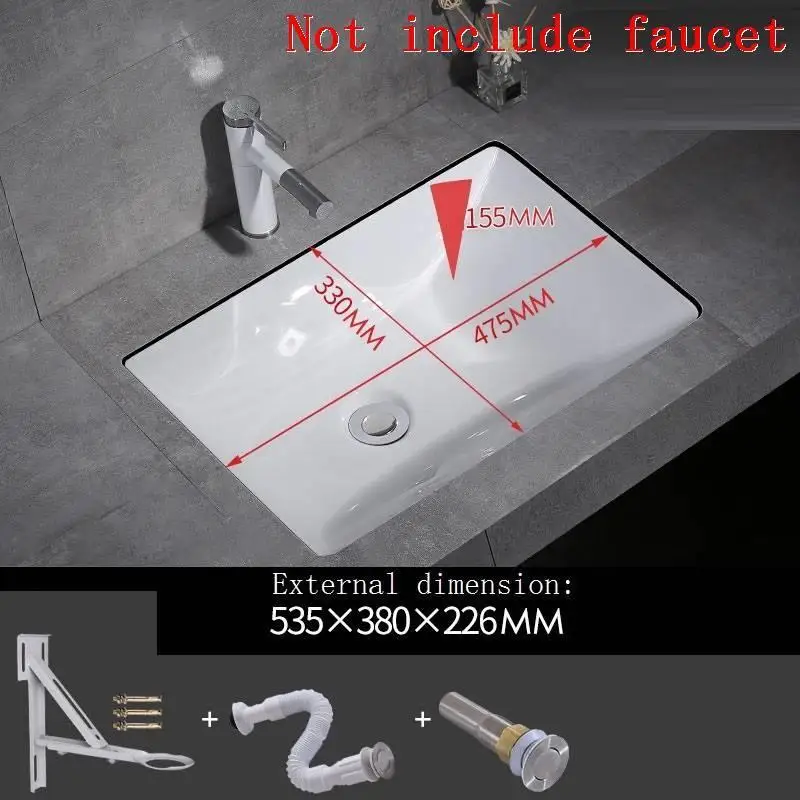 Number 19 Lavagem Banyo умывальник для ванной комнаты Fregadero Salle Bain Sobre Encimera Wastafel De Lavabo раковина Куба Пиа баньейро умывальник - Цвет: Number 19