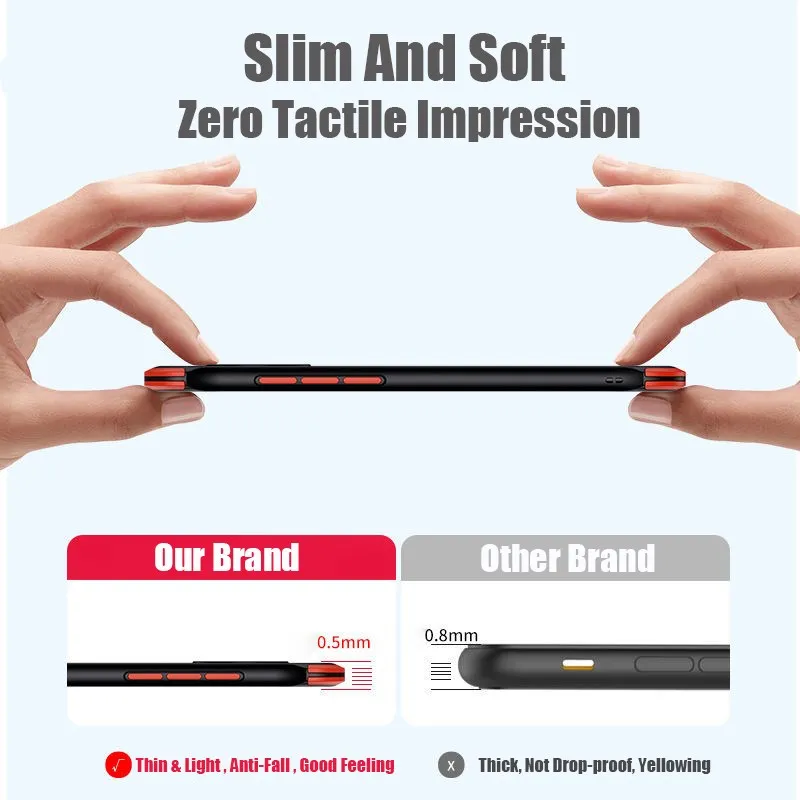 Luxury Shockproof Case For Samsung S20 FE Note 20 S20 Plus 20Ultra S21 Plus Matte Case A71 A51 A31 4G A52 A72 5G A70 A50 A30 A20