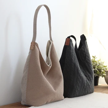

women cotton Cloth shoulder bag literary ladies causal bag female canvas bag all match large bags