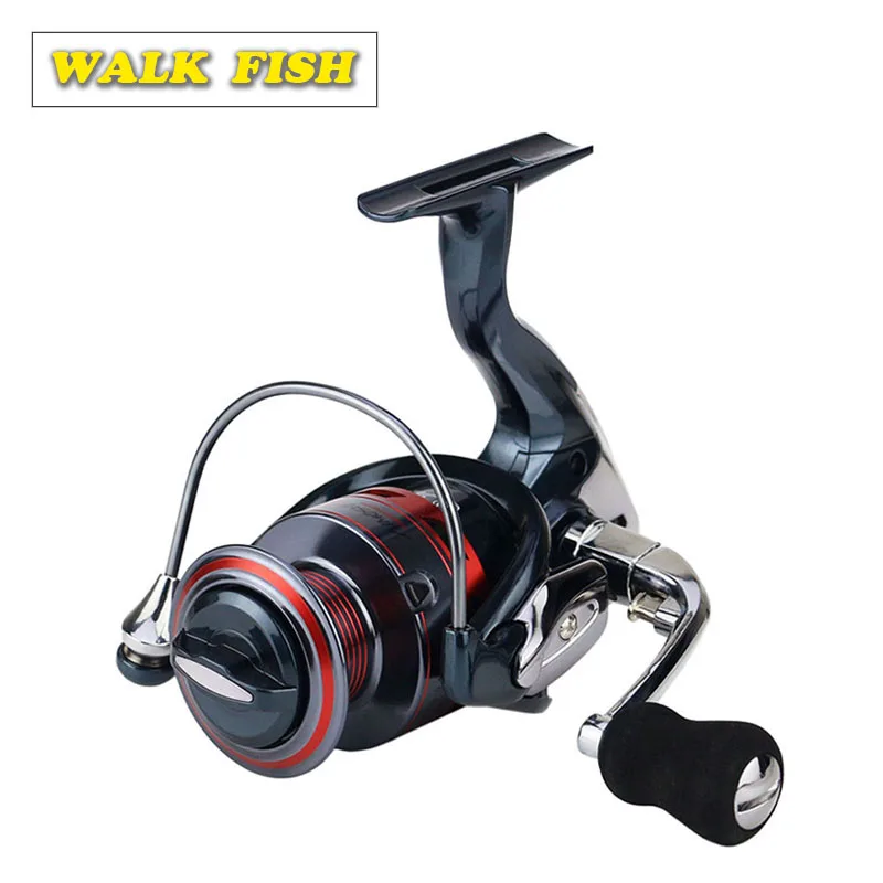 Billige SPAZIERGANG FISCH 13 + 1BB Spinning Angeln Reel Metall XS1000 7000 Serie Spinning Reel Fishing