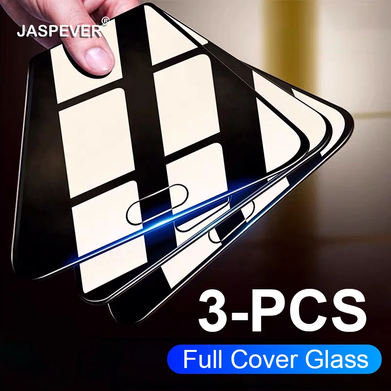 3 Pcs Full Cover Tempered Glass For Huawei P20 Pro P10 P9 Plus Lite Screen Protector Film Glass For Huawei P40 P30 P20 Lite Glas afbeelding