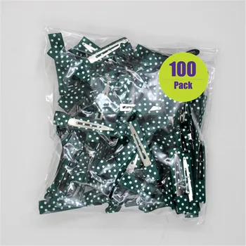 

100PCS Speckled Ribbed Band Hair Clip 4.5cm Barrette Chic Hair Accessories hair pin DIY Clip Headwear Hairbow Accessory