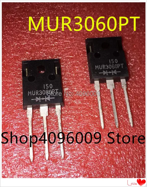10 шт./лот MUR3060PT MUR3060 TO-247 Диод Быстрого Восстановления 30 А 600 в | Электроника