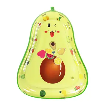 

Tummy Time Avocado Shape Baby Water Mat Infant Toy Inflatable Play Mat for Baby