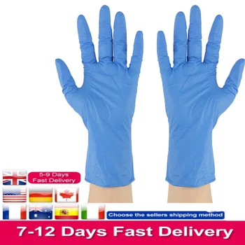 

20/100PCS Disposable Plastic Gloves Safety Protection Women Men Work Food Grade Waterproof Hand Gloves Security Protective