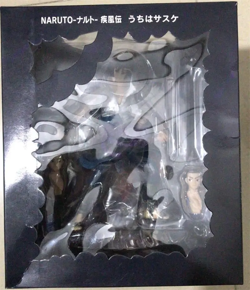 MegaHouse GEM Naruto Shippuuden Саске фигурка аниме Статуэтка из ПВХ фигурка Коллекционная модель игрушки