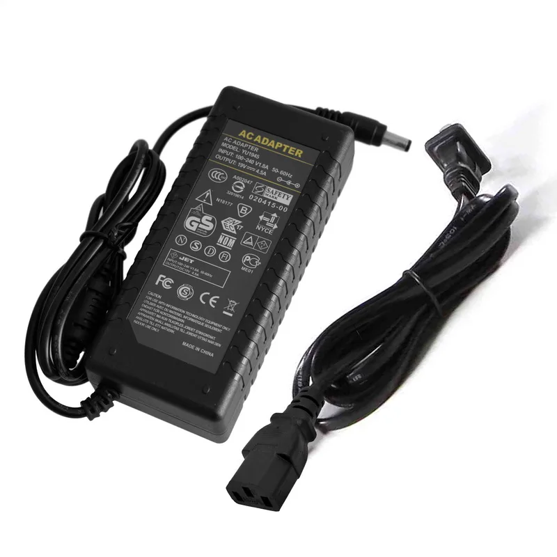 AC DC 19V 9V 5A адаптер источника питания для Yongnuo Video светильник YN600II YN300 Air YN760 YN1200 с