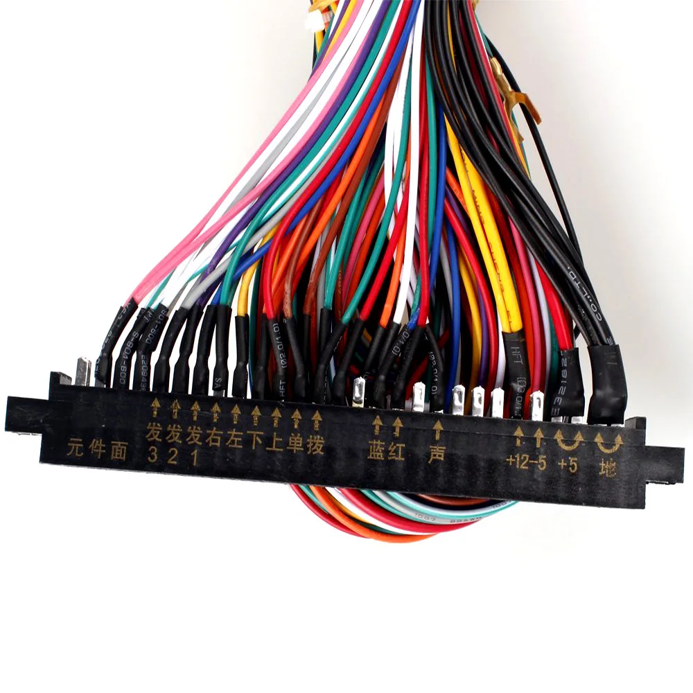 Аркада JAMMA 56 штифтов Интерфейс шкаф провода жгута проводов печатной платы для